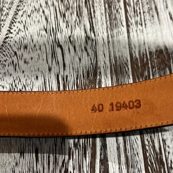 Onyx by Brighton leather belt - Picture 3 of 4